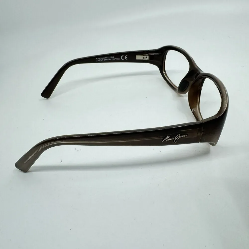 Maui Jim Punchbowl Sunglasses‎ MJ 219-01 Chocolate Fade Frames 54-17-135 H11555